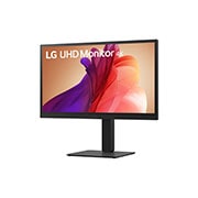 LG 27'' UHD 4K BA45U | 3840 x 2160 | HDR10 | IPS-näyttö, +15 asteen sivunäkymä, 27BA45U-B, thumbnail 2